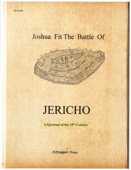 Free Sheet Music Joshua Fit The Battle Of Jericho