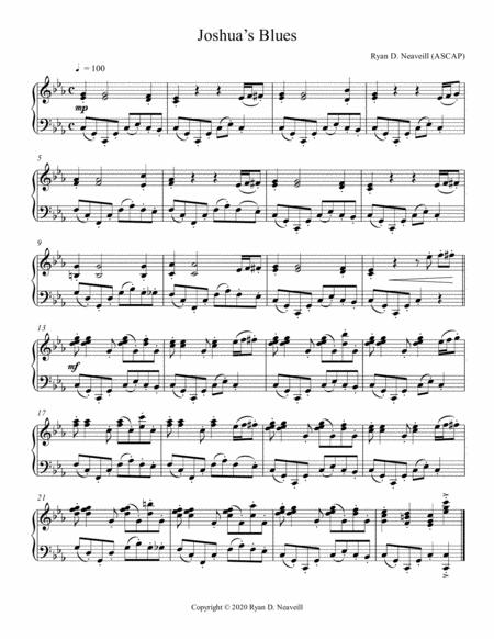 Joshuas Blues Sheet Music