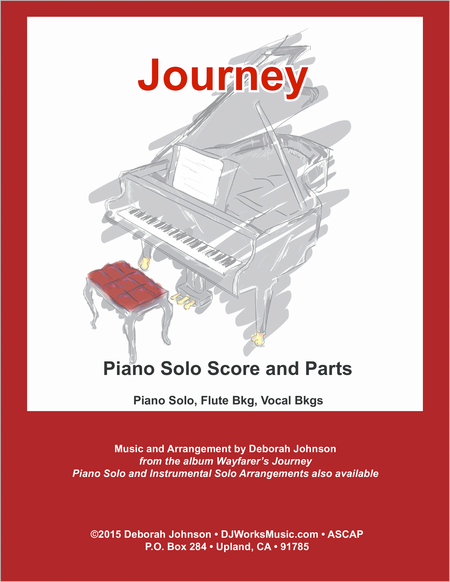 Free Sheet Music Journey Piano Solo Score