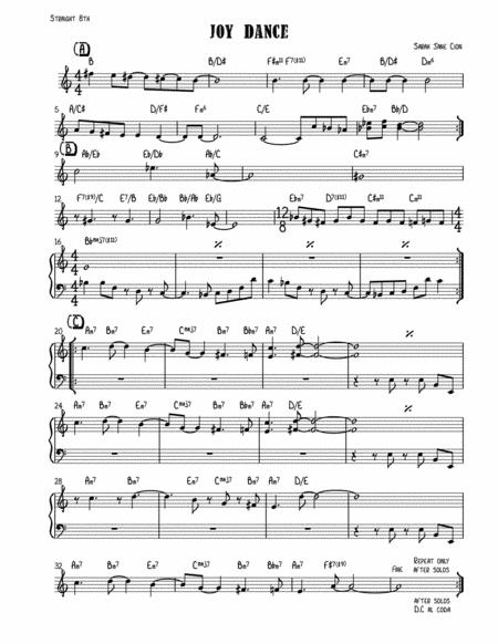 Free Sheet Music Joy Dance