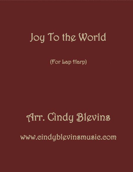 Joy To The World Arranged For Lap Harp From My Book Winterscape Lap Harp Version Sheet Music