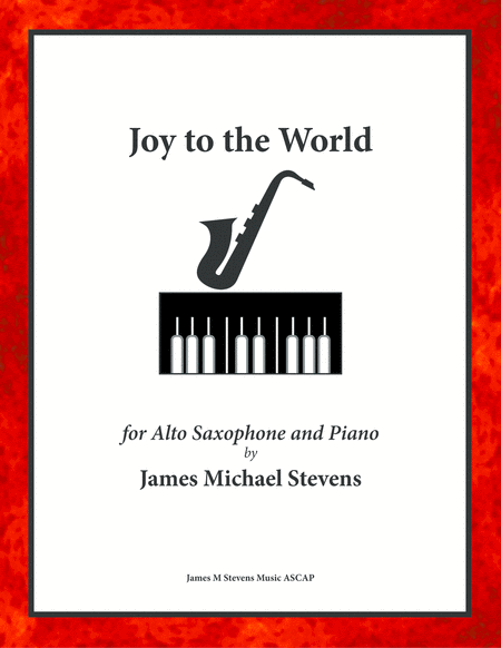 Joy To The World Christmas Alto Sax Sheet Music