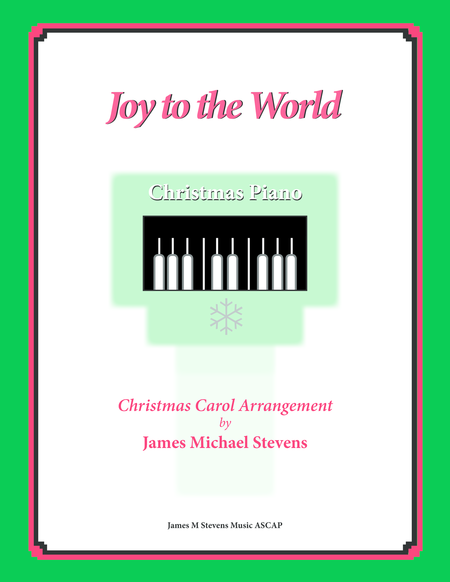 Free Sheet Music Joy To The World Christmas Piano