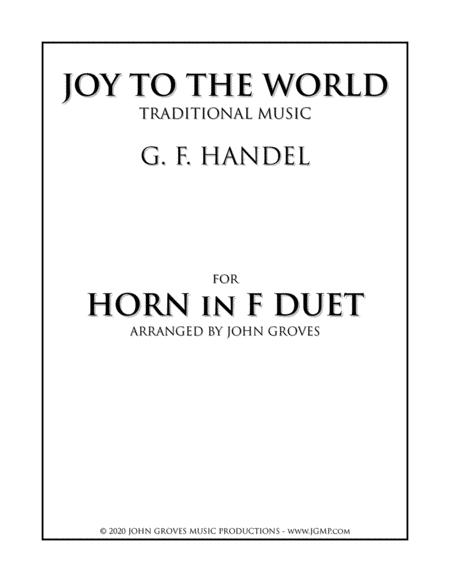 Joy To The World Horn Duet Sheet Music