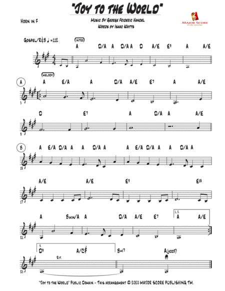 Free Sheet Music Joy To The World Horn In F Piano D Major