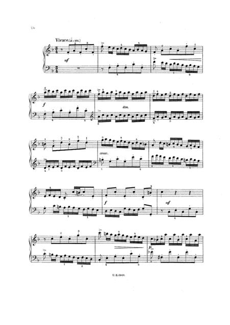 Js Bach Invention 8 In F Major Bwv 779 Original Version Sheet Music