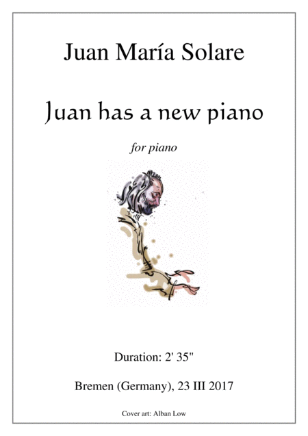 Juan Has A New Piano Sheet Music