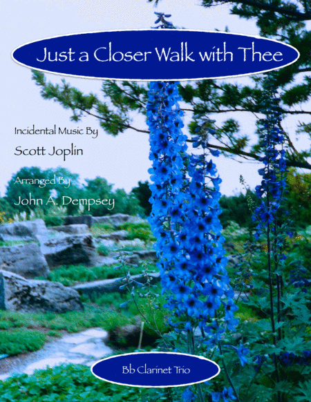 Just A Closer Walk With Thee Solace Clarinet Trio Sheet Music