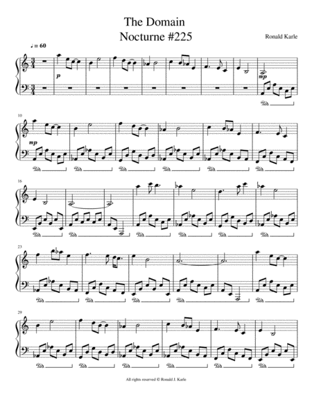 Free Sheet Music Just A Minute Fanfare