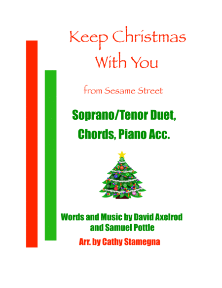 Keep Christmas With You All Through The Year St Duet Chords Piano Accompaniment Sheet Music