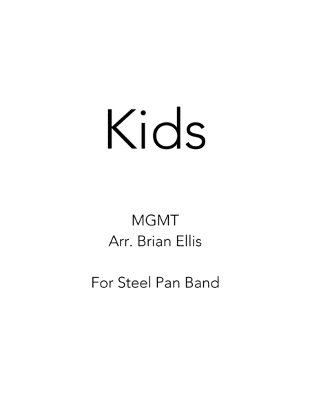 Kids Sheet Music