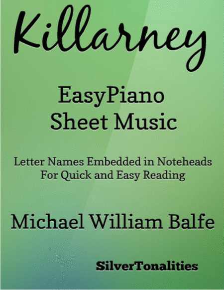 Killarney Easy Piano Sheet Music Sheet Music