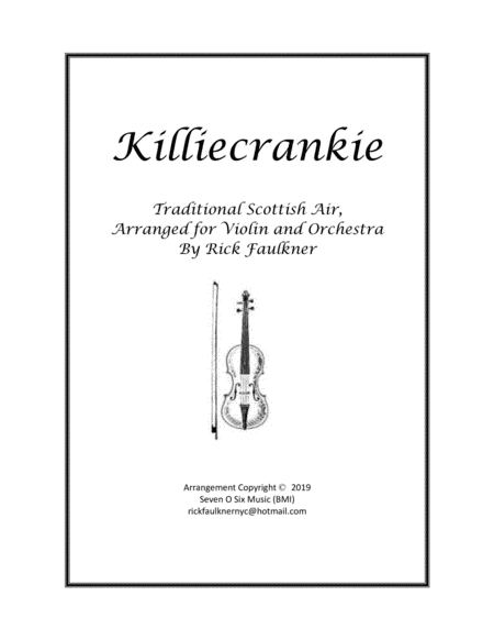 Killiecrankie Sheet Music