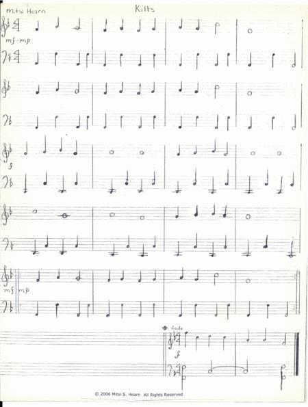 Kilts Sheet Music