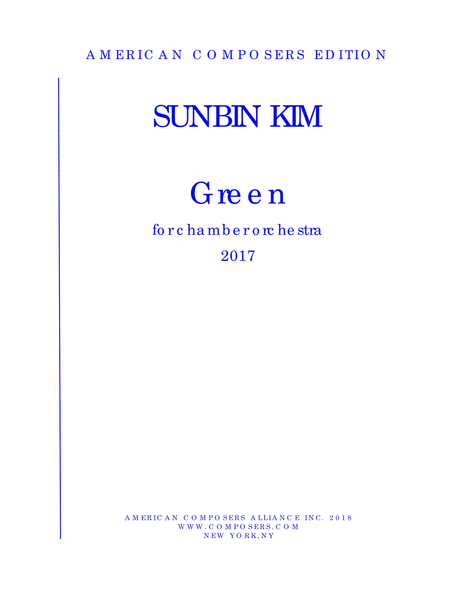 Free Sheet Music Kim Green