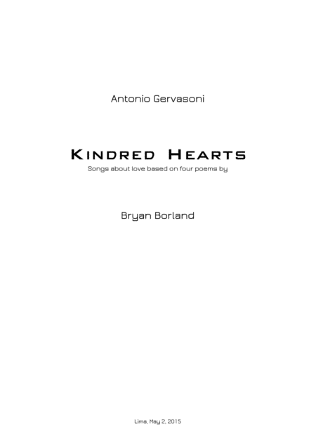 Kindred Hearts Sheet Music