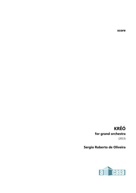 Kreo Score And Parts Sheet Music