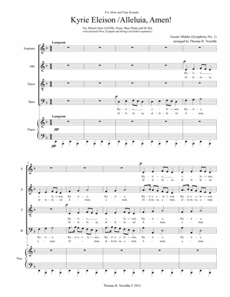 Kyrie Alleluia Sheet Music