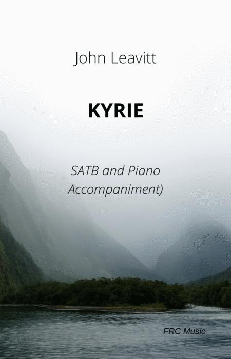 Kyrie Eleison Satb And Piano Accompaniment Sheet Music