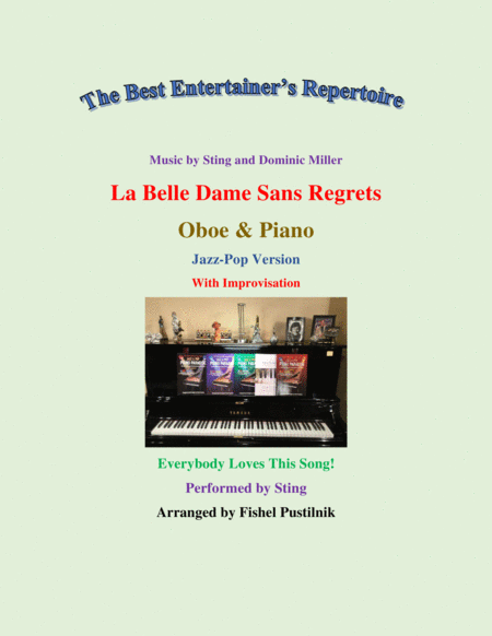 Free Sheet Music La Belle Dame Sans Regrets For Oboe And Piano Video