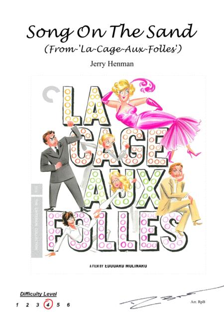 La Cage Aux Folles Reprise Backing Track To Rpb Music Sheet Music