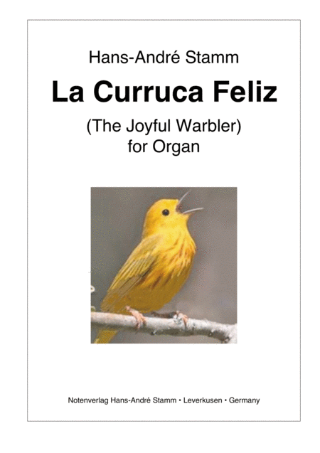 Free Sheet Music La Curruca Feliz The Happy Warbler For Organ