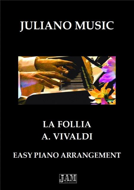 La Follia Easy Piano A Vivaldi Sheet Music