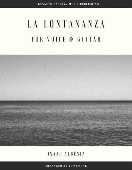 La Lontananza For Voice And Guitar Sheet Music