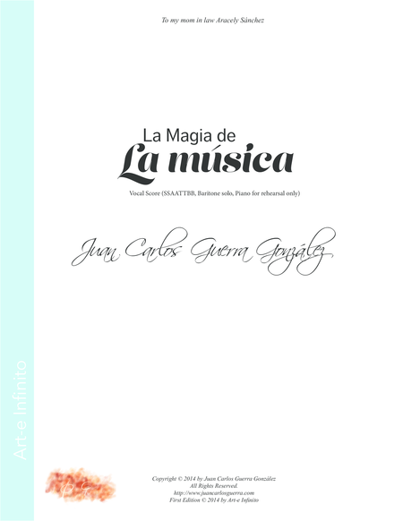 La Magia De La Msica Vocal Score Sheet Music