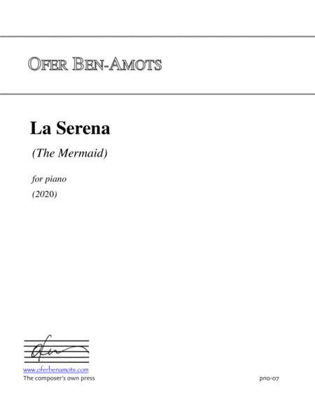 La Serena For Piano Sheet Music