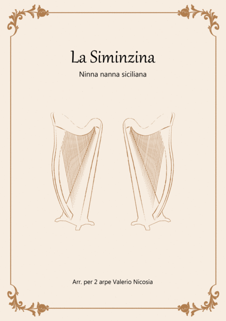 La Siminzina Traditional Sicilian Sheet Music