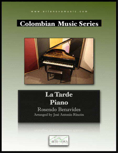 Free Sheet Music La Tarde Pasillo For Piano
