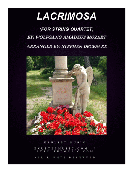 Lacrimosa For String Quartet Sheet Music