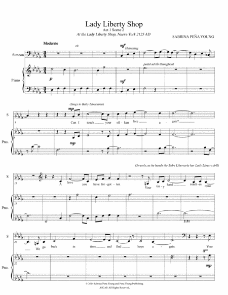 Lady Liberty Shop For Voice And Piano Sheet Music