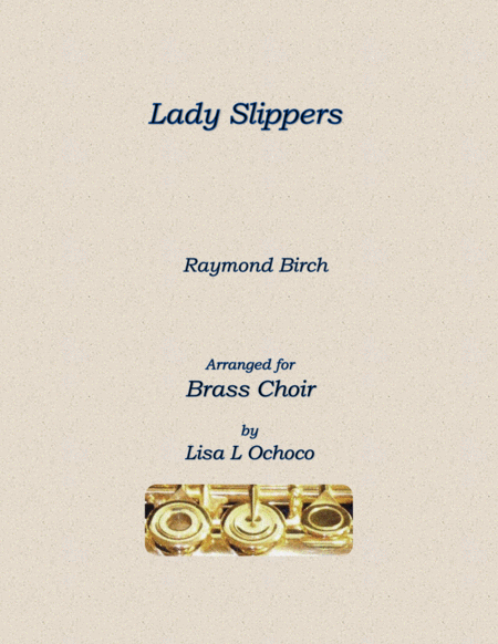 Lady Slippers For Brass Choir Sheet Music