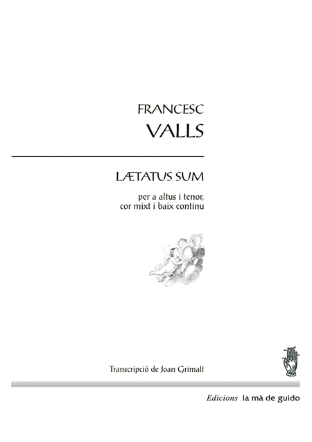 Free Sheet Music Laetatus Sum