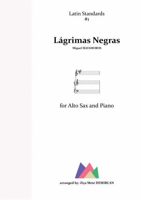 Free Sheet Music Lagrimas Negras