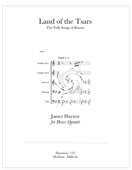 Land Of The Stars The Folk Songs Of Russia Sheet Music