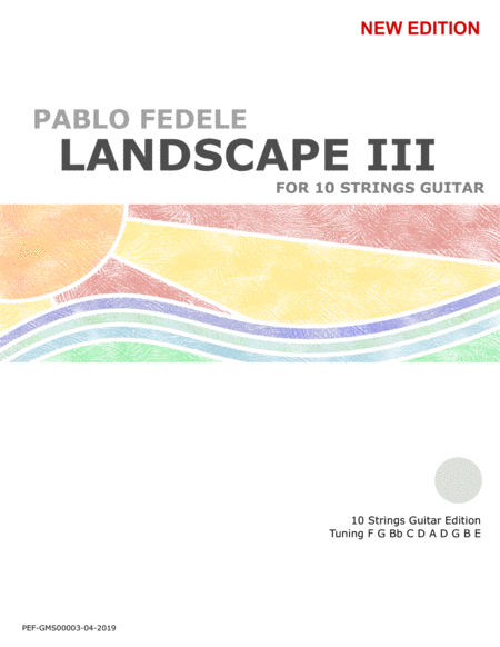 Landscape Iii New Edition Sheet Music