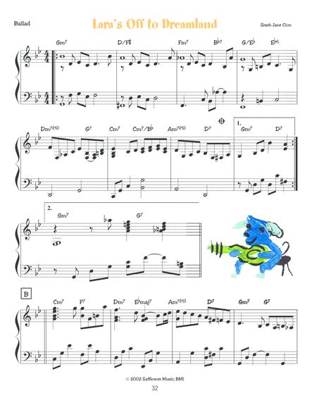 Free Sheet Music Laras Off To Dreamland