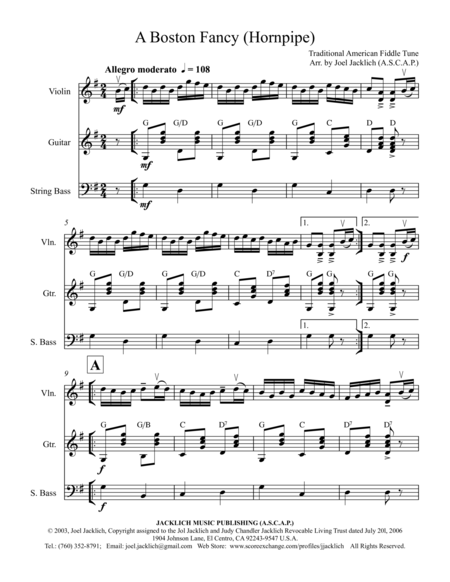 Largo For Clarinet In Bb And Guitar Sheet Music