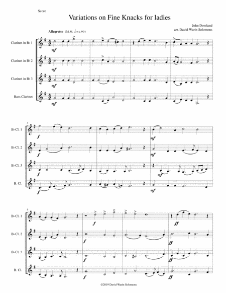 Largo From Op 65 For Flute And Piano Sheet Music