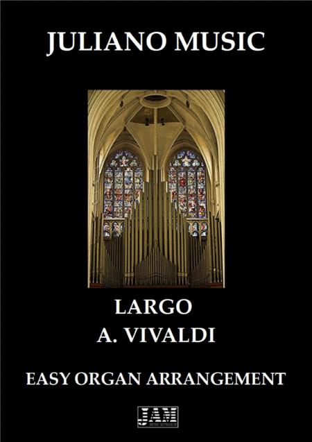 Largo From Winter Easy Organ C Version A Vivaldi Sheet Music