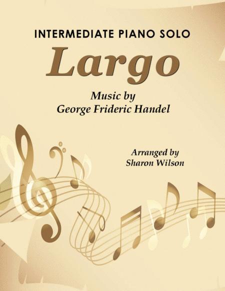 Free Sheet Music Largo From Xerxes Piano Solo