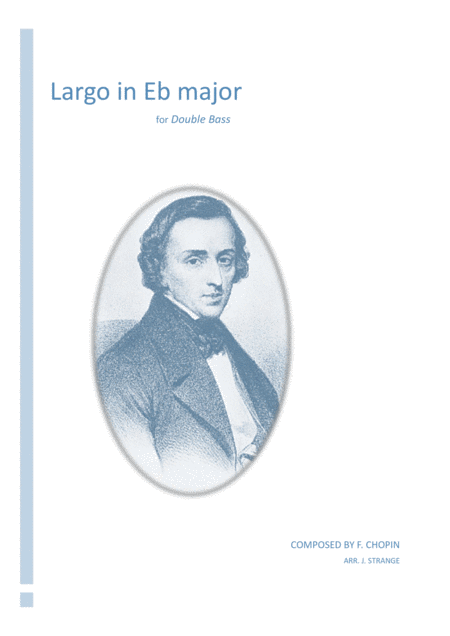 Largo In Eb Major For Double Bass Sheet Music