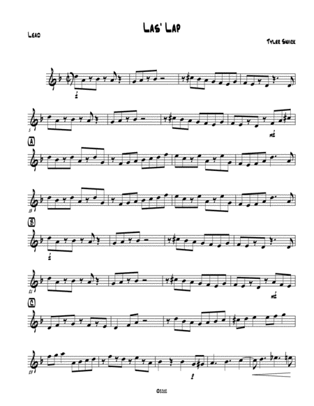 Las Lap For Steel Band Sheet Music