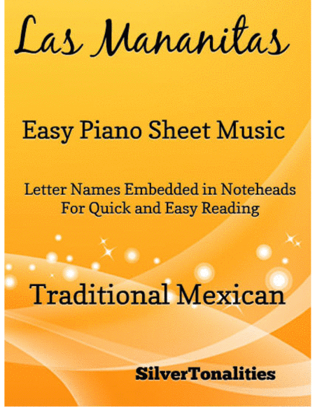 Free Sheet Music Las Mananitas Easy Piano Sheet Music
