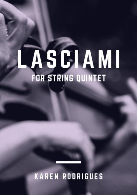 Free Sheet Music Lasciami