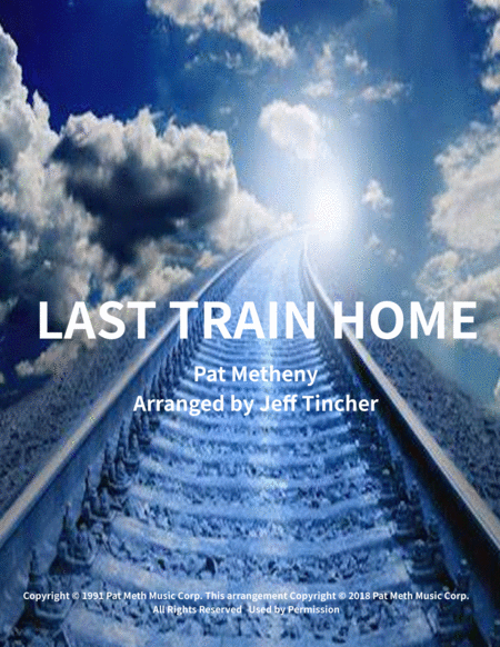 Free Sheet Music Last Train Home