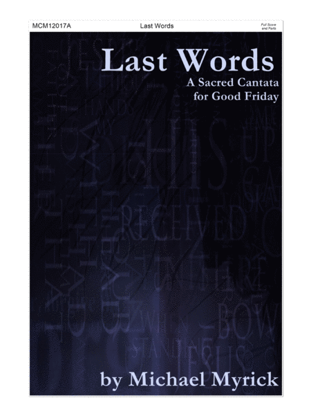 Free Sheet Music Last Words Orchestra Score And Instrument Parts